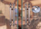 Las manijas de acero inoxidables PVD del tirón de la puerta de Multiapplication cubrieron el grado AISI304